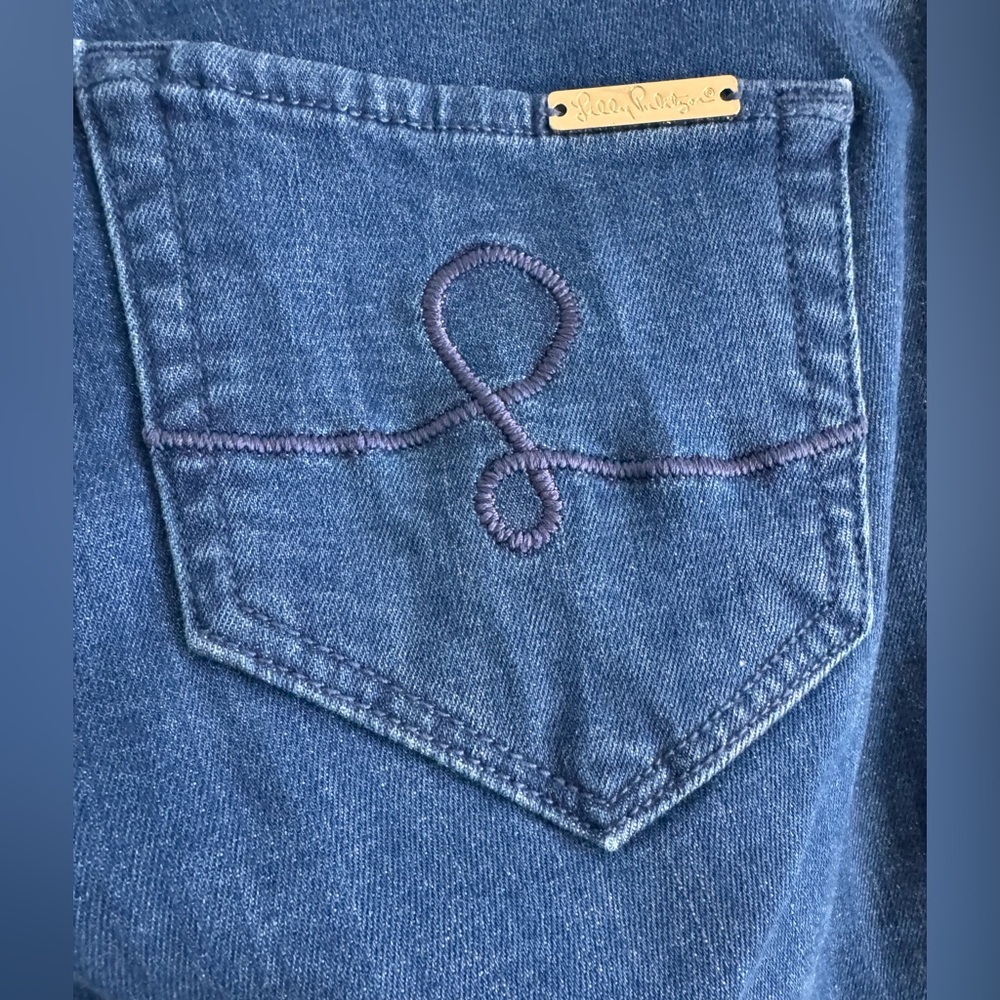 Lilly Pulitzer South Ocean Braided Side Jeans - Picture 7 of 12